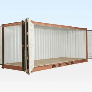used 20ft open side / full side access container