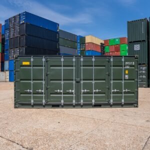 20ft open side container