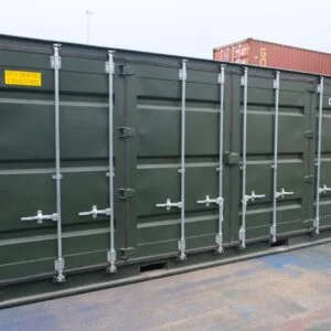 20ft open side container