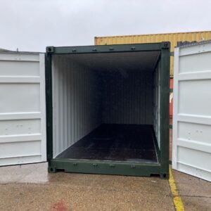 20ft open side container