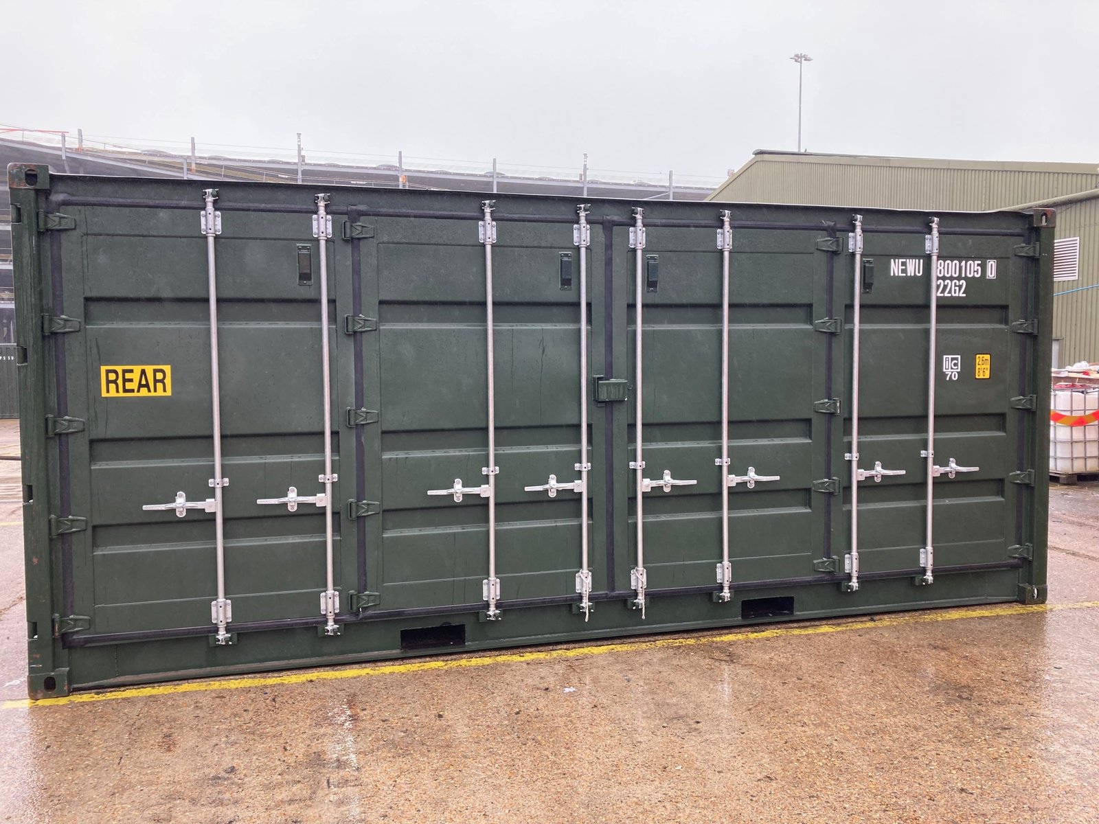 20ft open side container 20ft open side container
