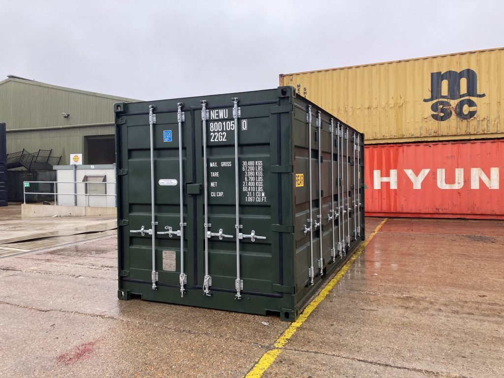 new 20ft open side shipping container new 20ft open side shipping container