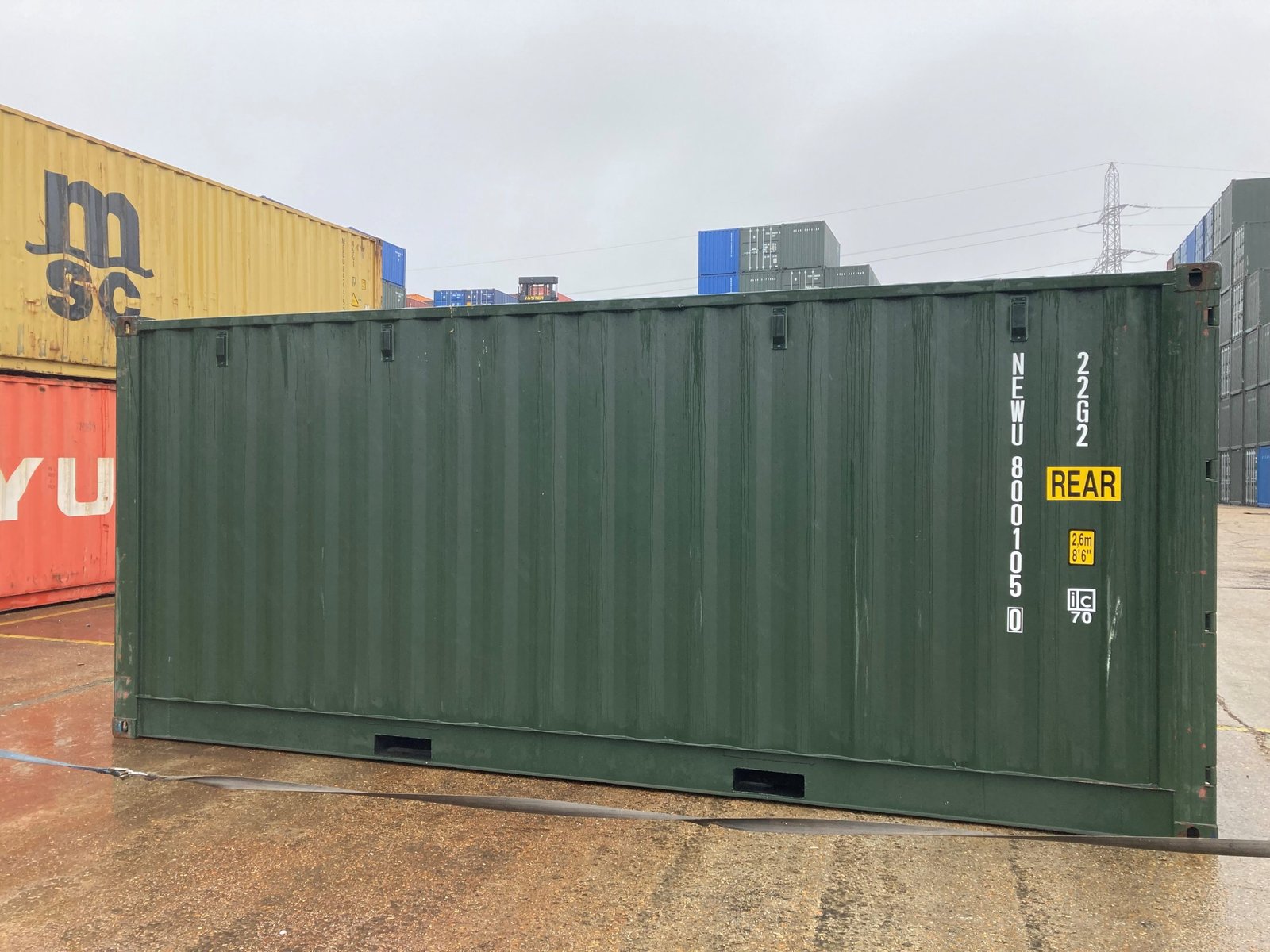 20ft open side container 20ft open side container